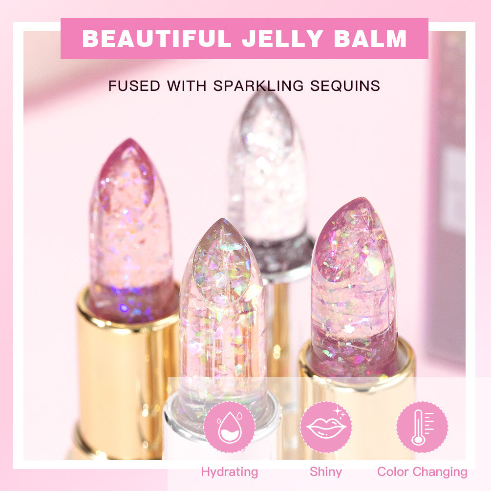 Shiny Jelly Temperature Change Lipstick Hydrating