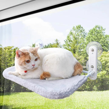 Cozy Cat Hammock - Durable Hanging Bed for Cats and Kittens, Space-Saving Design, Easy to Install