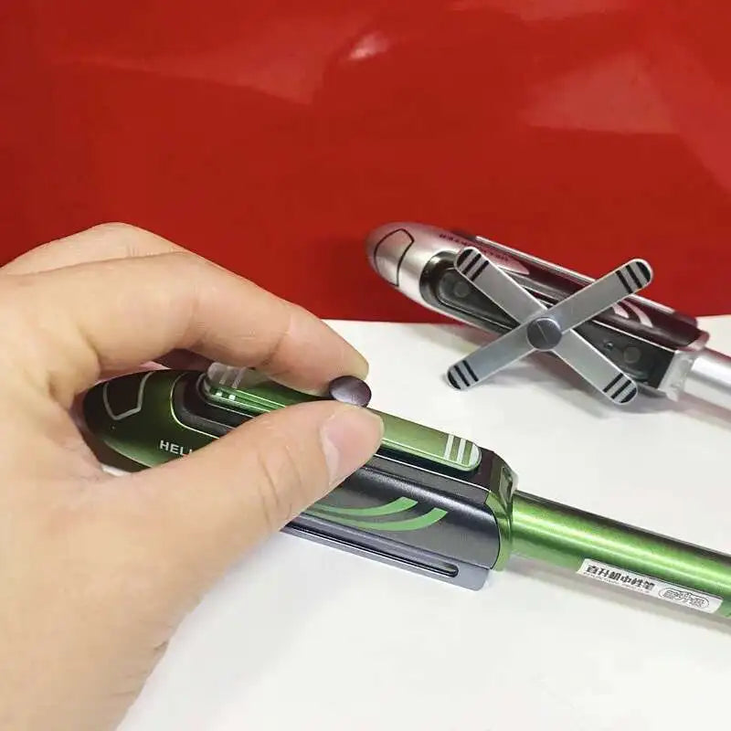 1 Pcs Lytwtw's Gel Pen Stationery Creative Deformable Special helicopter School Office Supplies Cute Kawaii Gift Prize