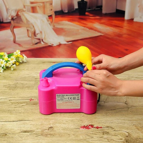 13000pa Electric Balloon Inflator With Dual Nozzle Party Air Blower Xmas UK