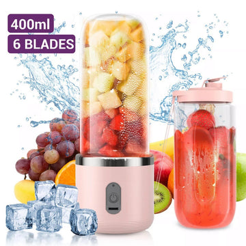 Rechargeable Electric Fruit Juice Maker Portable Blender Smoothie Juicer Machine